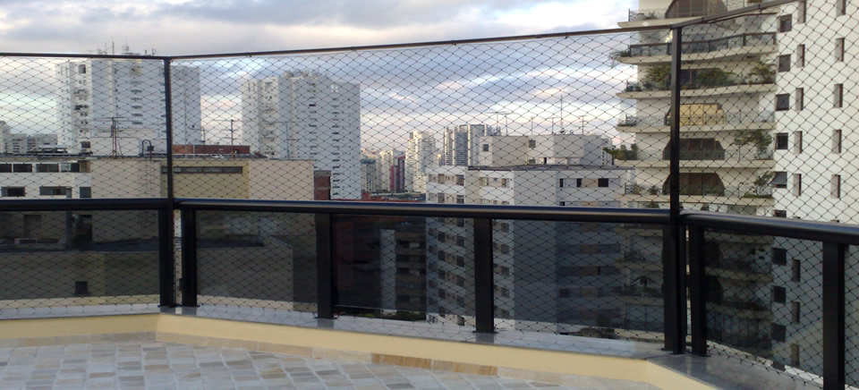 Telas de Proteção para Sacadas no Bairro do Limão Rede para Sacadas Bairro do Limão